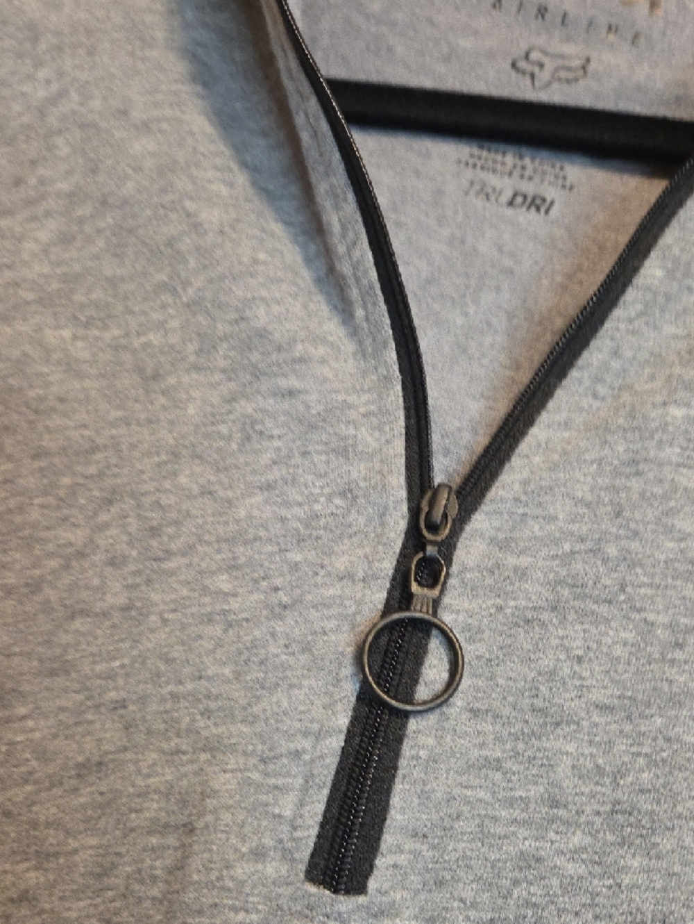 Fox Grey Pullover with Printed Logo - Picture 4 of 5
